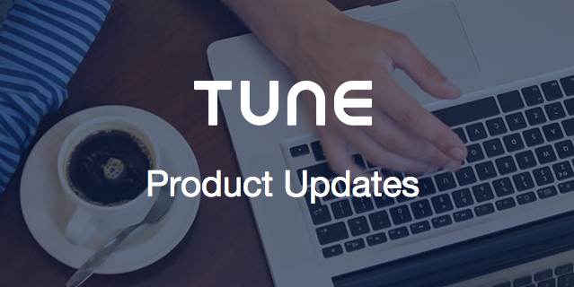 TUNE product updates