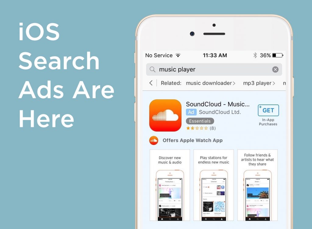 iOS search ads beta